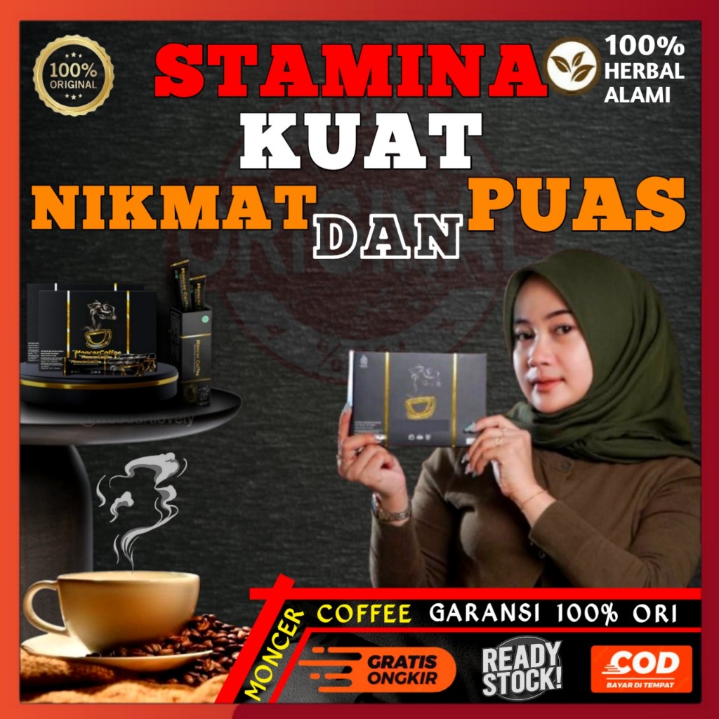 

CoffeeMonceerr ORIGINAL - Obat Kuat Stamina Tahan Lama olusi Vitalitas Pria Dewasa Aman BPOM HALAL