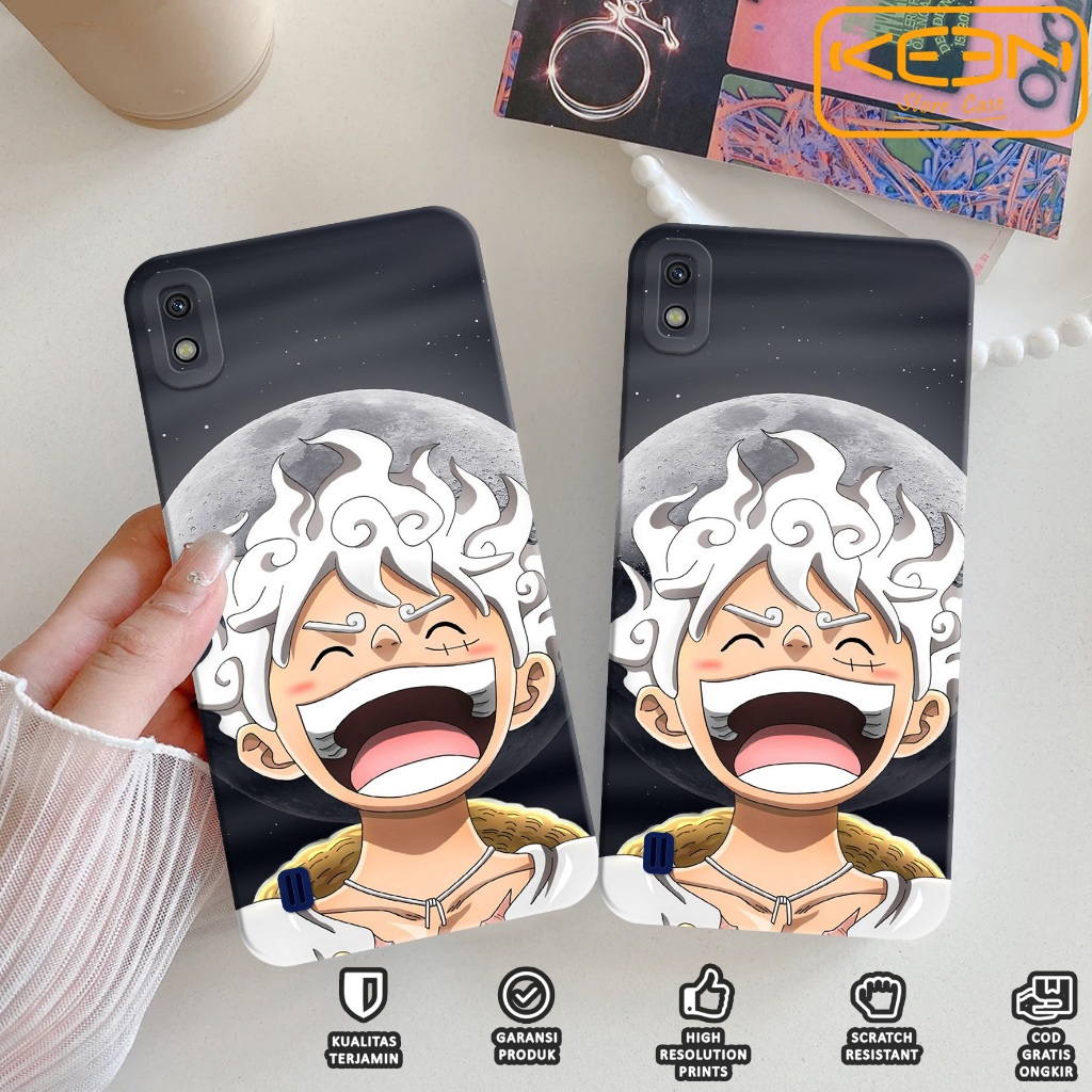 Case Samsung A10 - Casing Hp Samsung A10 Motif Luffy - Softcase Samsung A10 - Softcase Hp Samsung A1