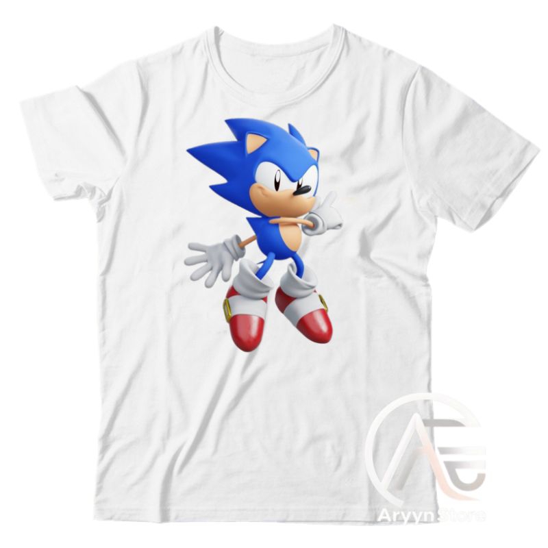 BAJU ANAK KAOS ANAK SONIC