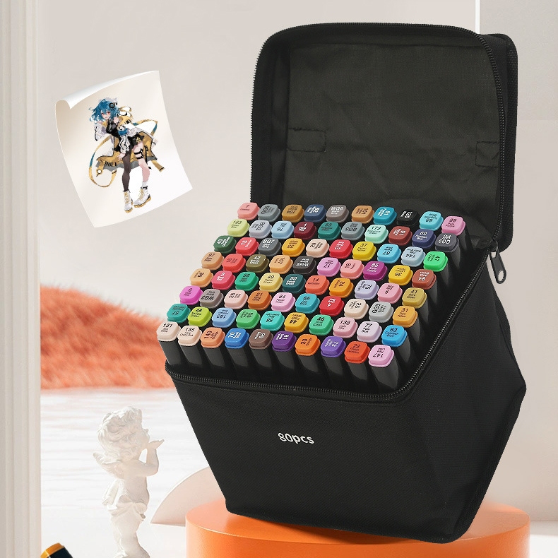 

24PCS SPIDOL TOUCH ART MAKER / GRAPHIC ART MAKER PEN COLOR / SPIDOL WARNA 24 SET ATK