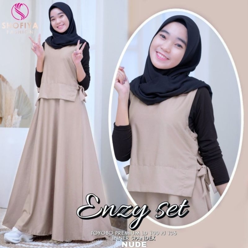 Enzy Set Pakaian Wanita By Original Shofiya Fahsion