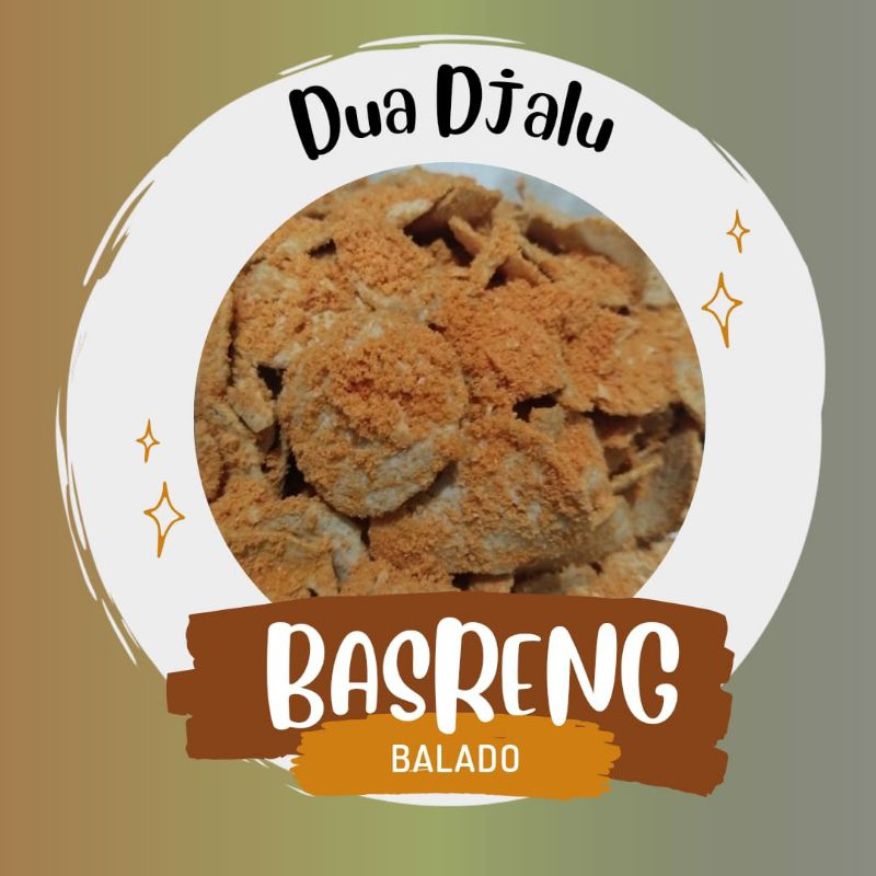 

Keripik Basreng Cemilan Pedas balado jagung manis basreng kriuk enak murah 250gr