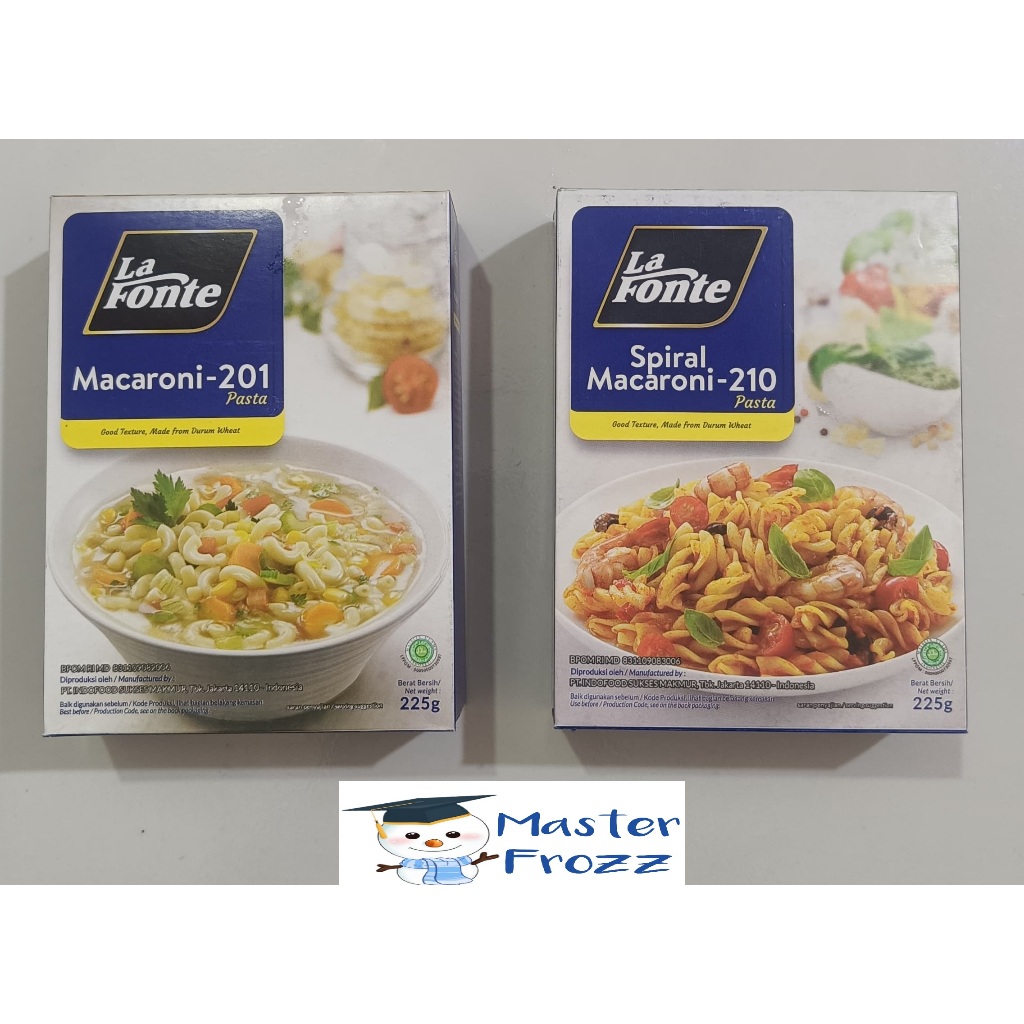 

La Fonte Macaroni | Makaroni - Pasta 225gr