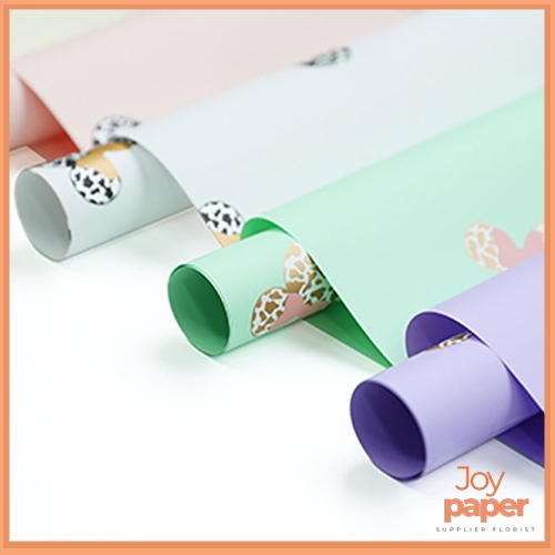 

20 Lembar kertas buket motif kartun kertas kado wrapping paper Kb6202