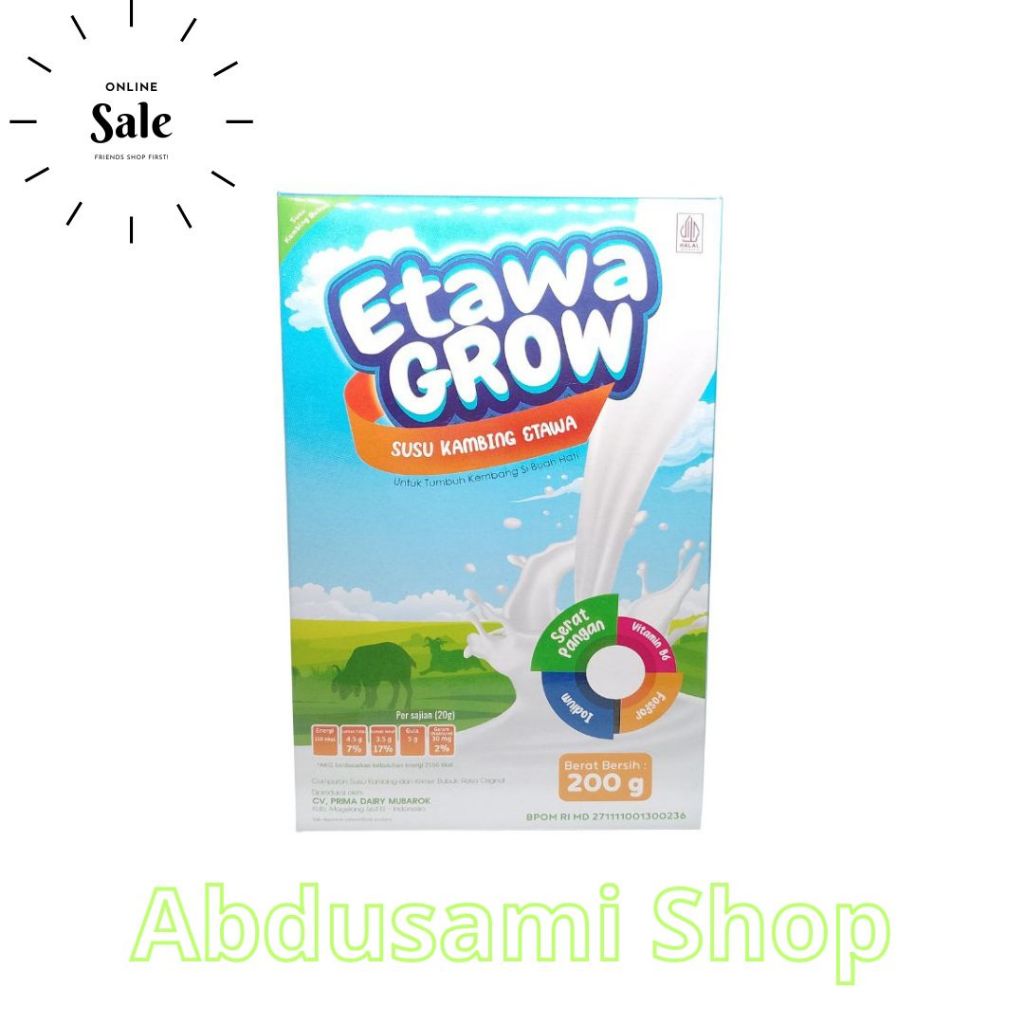 

Susu Kambing Etawa Grow Asli Original Tumbuh Kembang Anak
