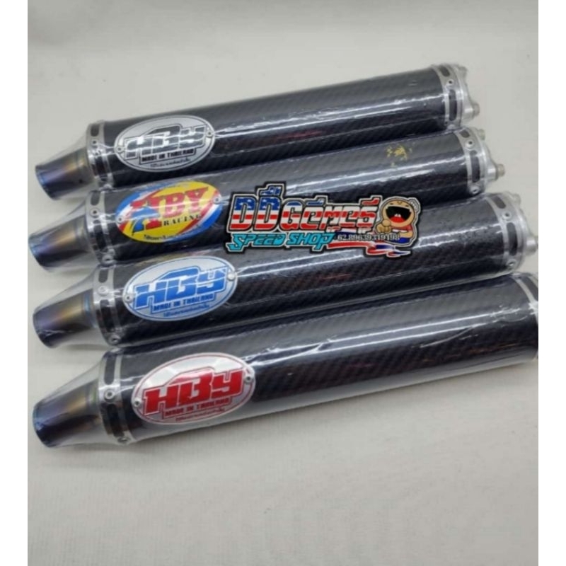 silencer HYB 2tak moncong Titanium Original thailand