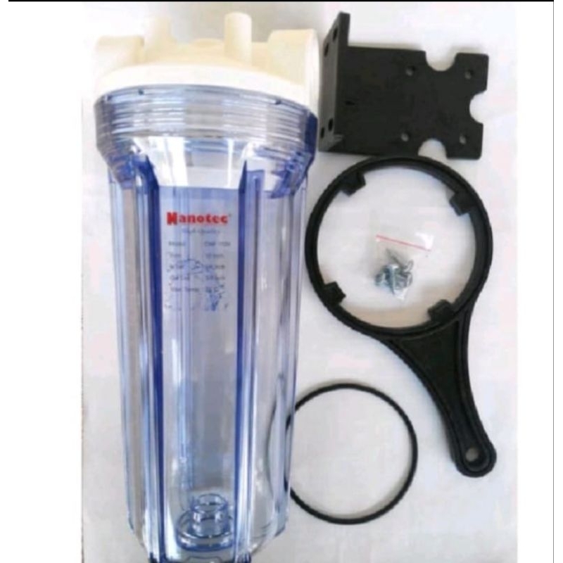 HOUSING FILTER NANOTECH 10in CLEAR