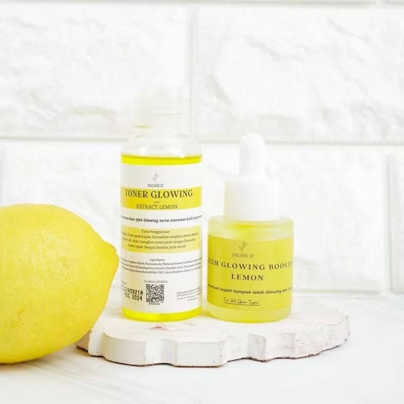TONER GLOWING LEMON/SERUM GLOWING