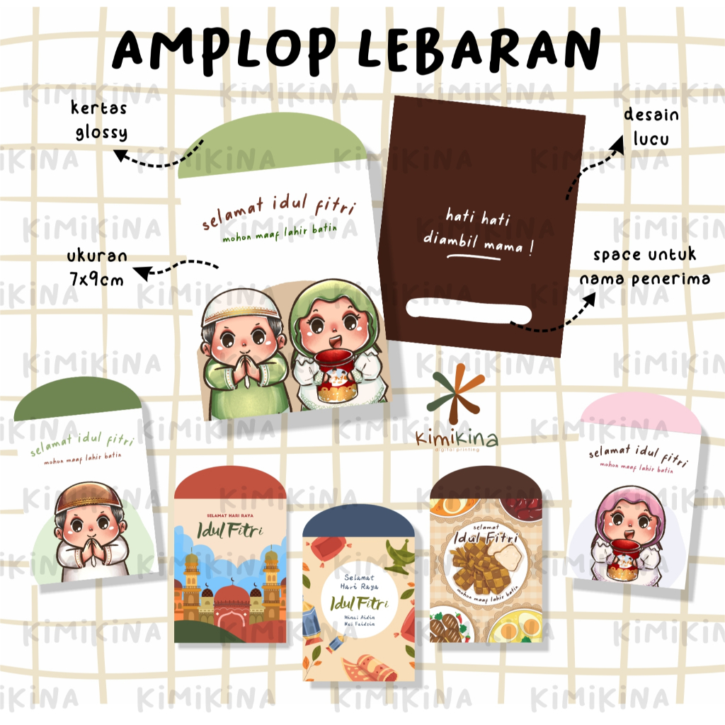 

AMPLOP LEBARAN IDUL FITRI ANGPAU 2025 LUCU AESTHETIC VIRAL