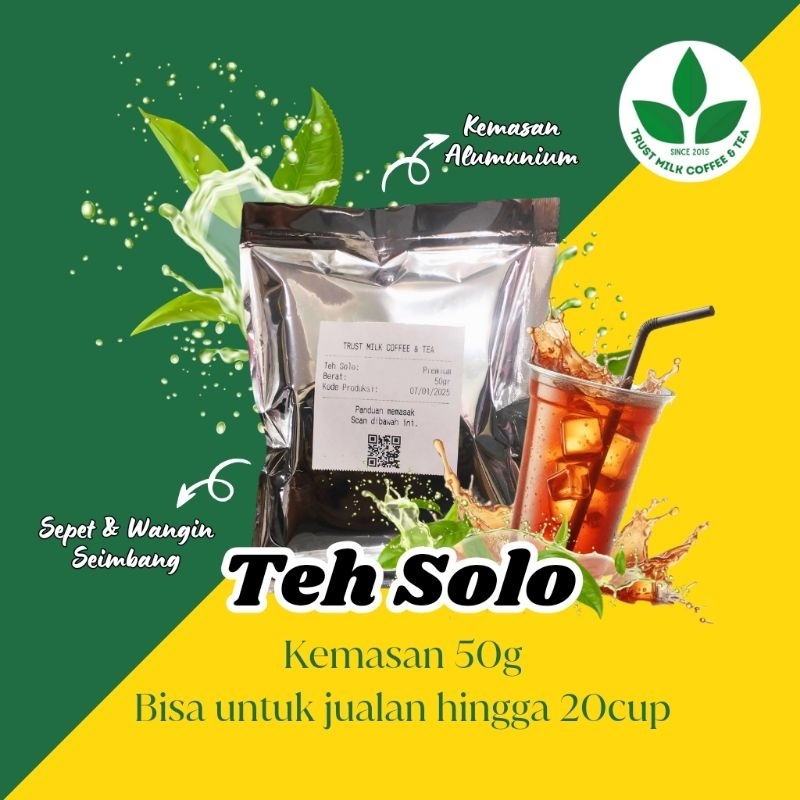 

Teh Solo Racik 50g - Bisa untuk ±20 cup