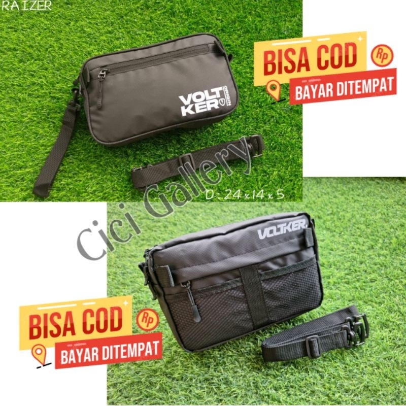 Tas selempang Handbag multifungsi voltker waterproof