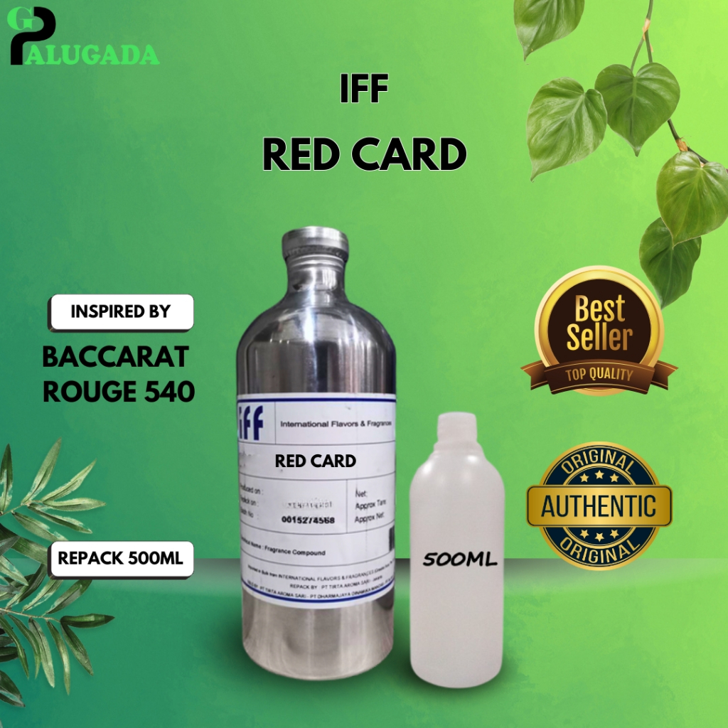 Bibit Parfum Murni RED CARD 540 | BACCARAT ROUGE 540 | IFF 500ML REPACK