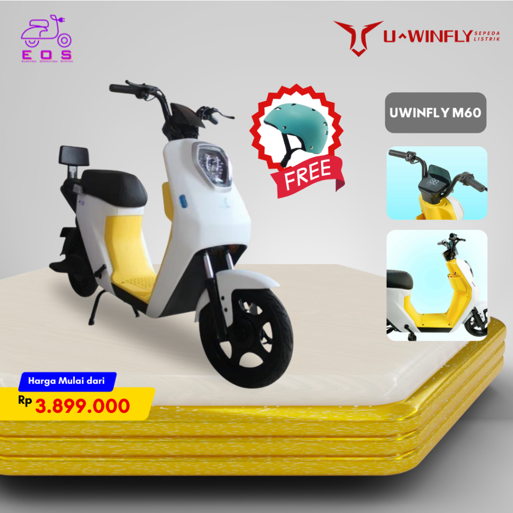 Sepeda Listrik Uwinfly M60 - Power 500 Watt