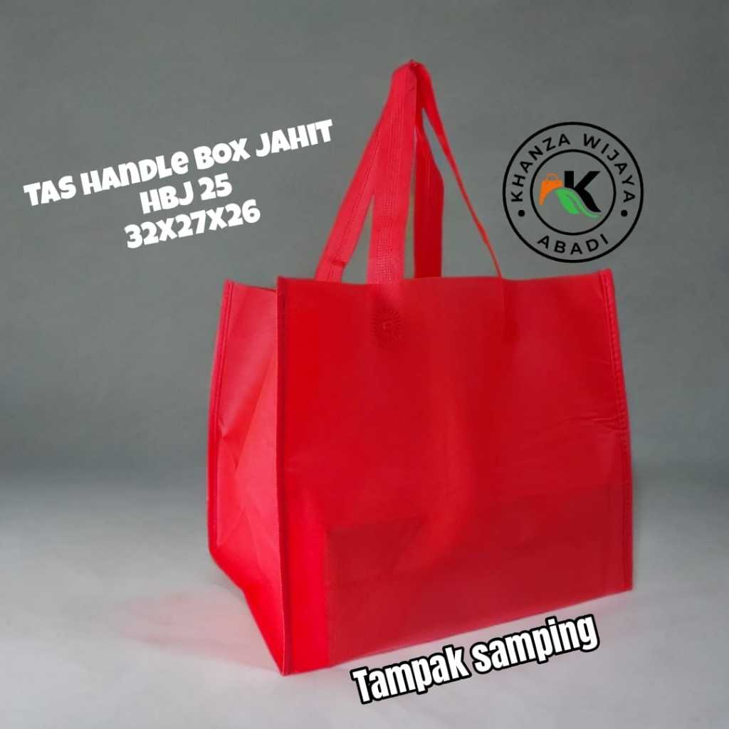 

Tas Spunbond 32x27x26 / Tas Spunbond Box HBJ 25 / Tas Box Jahit / Harga satuan