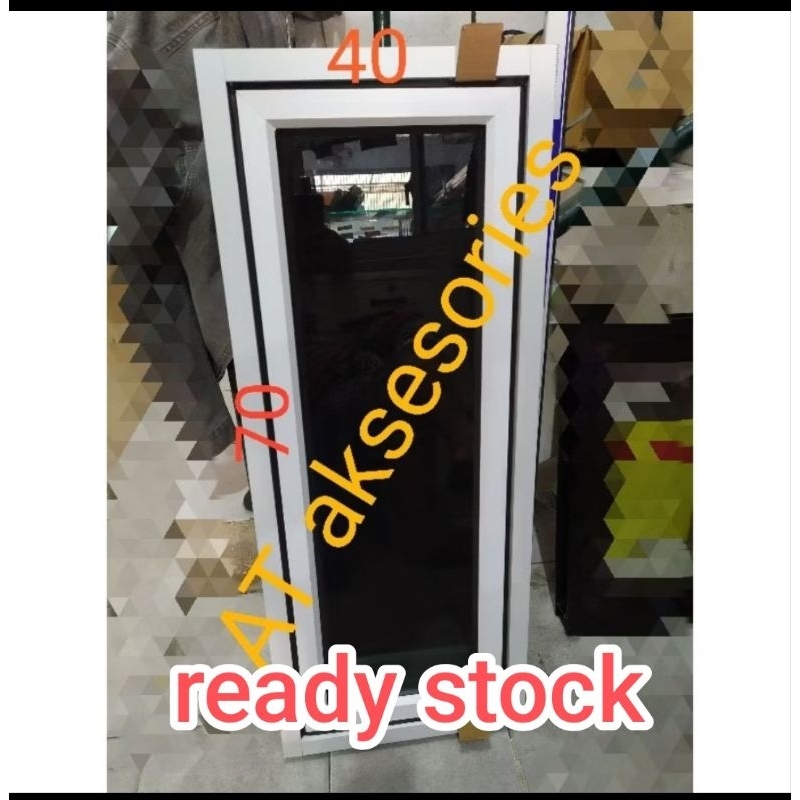 jendela aluminium 40x70