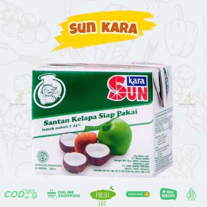 

Santan Sun Kara 200ml