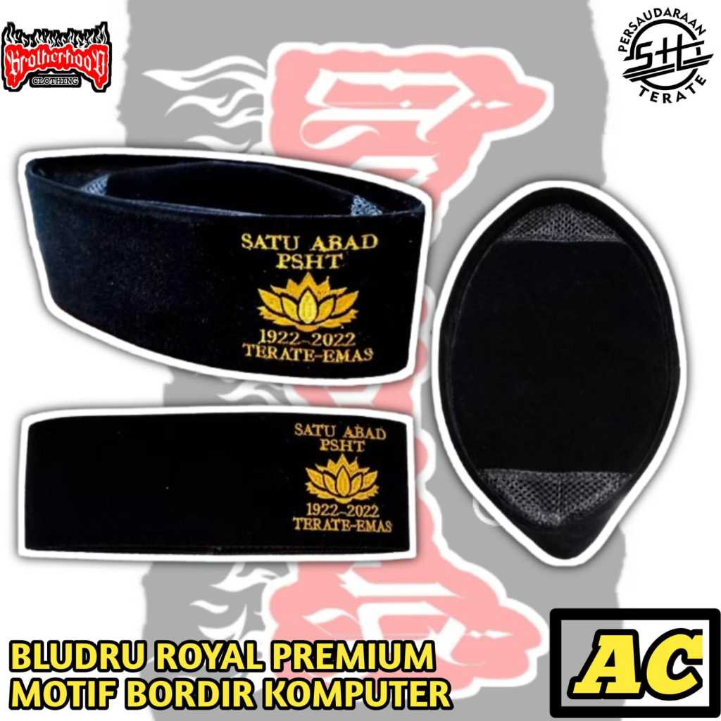 Peci Psht Simpel - Peci Psht Satu Abad- Songkok Psht Bordir - Peci Keren