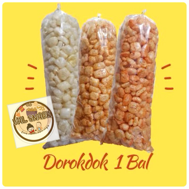 

KERUPUK KULIT SAPI DOROKDOK 1 KG (ASIN GURIH / PEDAS / BALADO) HALAL 100%