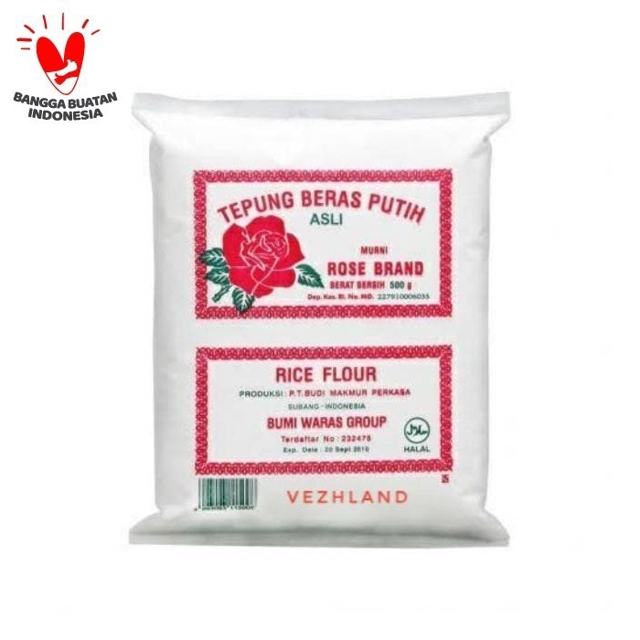

tepung beras putih rose brand 500