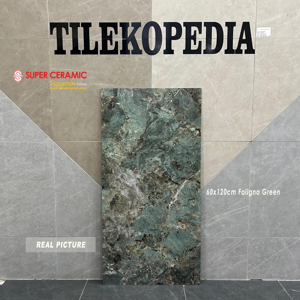 INFINITI 60x120CM GRANIT / GLAZED PORCELAIN - FOLIGNO GREEN
