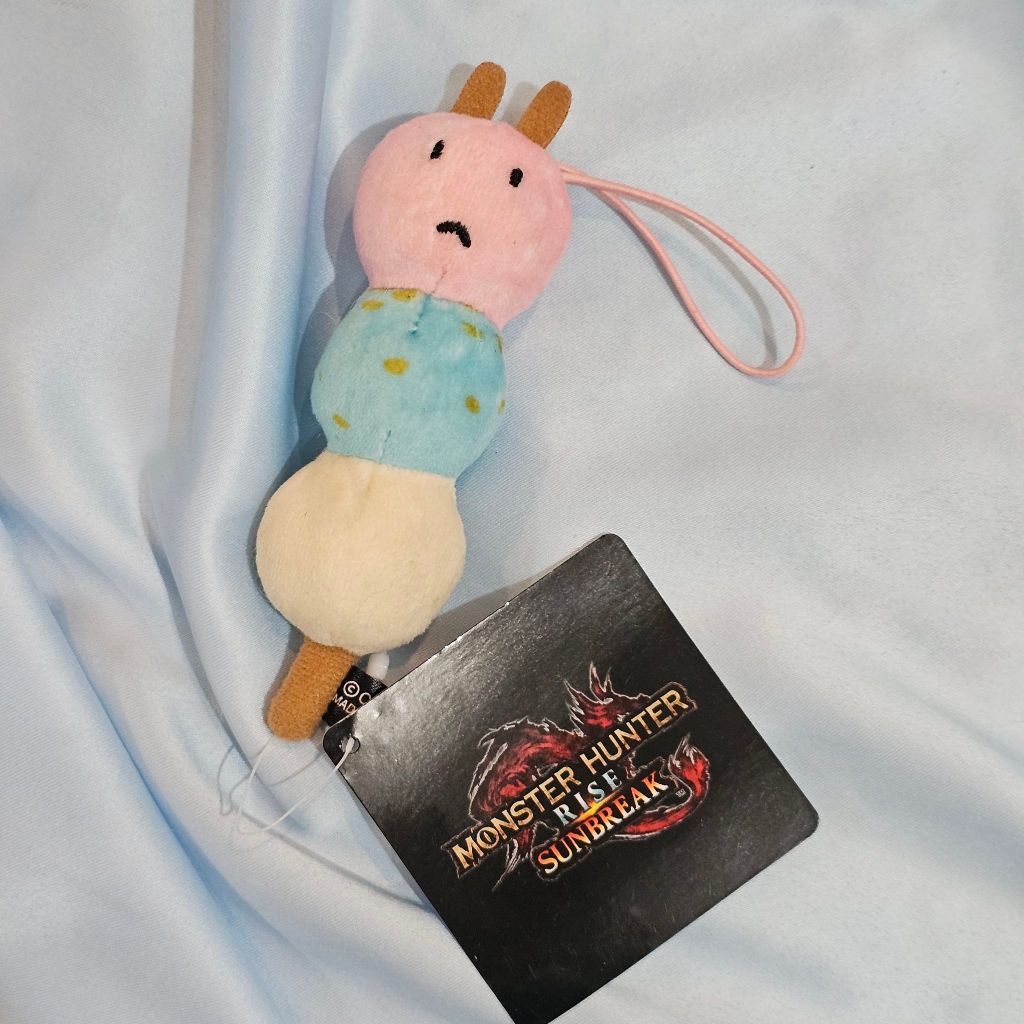 [ ORiginal ] Gantungan Tas Anime Monster Hunter Rise Sunbreak / boneka gantungan tas viral anime Jep