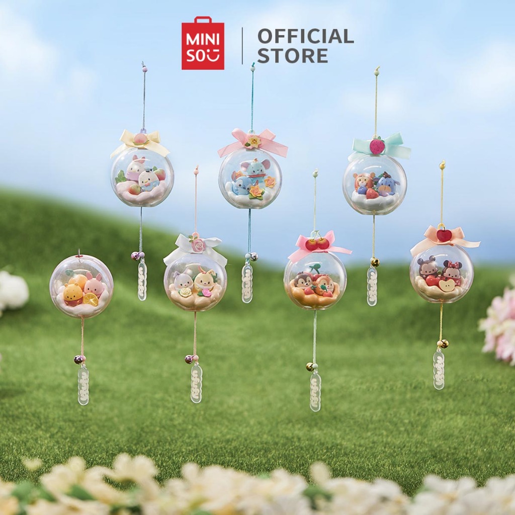 Miniso x Disney ufufy Flower Collection Surprise Box Pendant Blind Box Keychain Cute & Collectible H