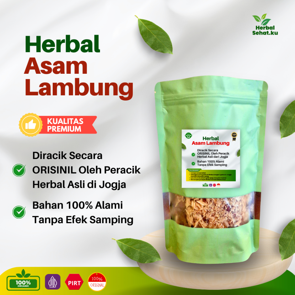 

Herbal Sehatku - Herbal Godog - HERBAL ASAM LAMBUNG/MAGH/GERD / EKSTRAK KUNYIT TEMULAWAK