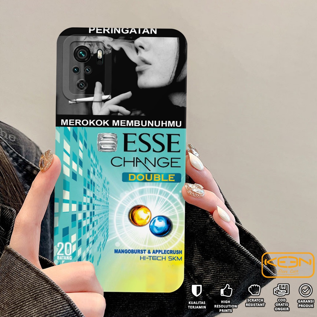 Case Xiaomi Redmi Note 10/Note 10S - Casing Hp Xiaomi Redmi Note 10/Note 10S Motif Ess - Softcase Xi