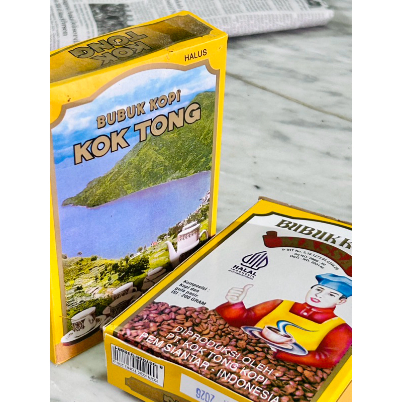 

BUBUK KOPI KOK TONG 200 GRAM ASLI SIANTAR