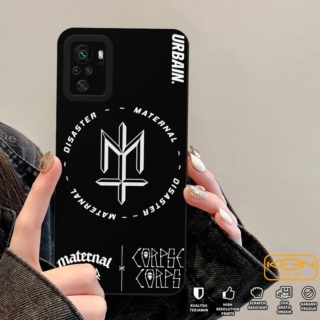 Case Xiaomi Redmi Note 10/Note 10S - Casing Hp Xiaomi Redmi Note 10/Note 10S Motif Maternal - Softca