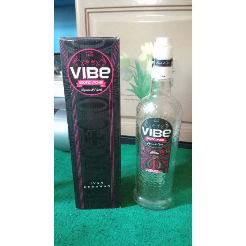 (VIBE new edition) botol minuman hiasan/pajangan