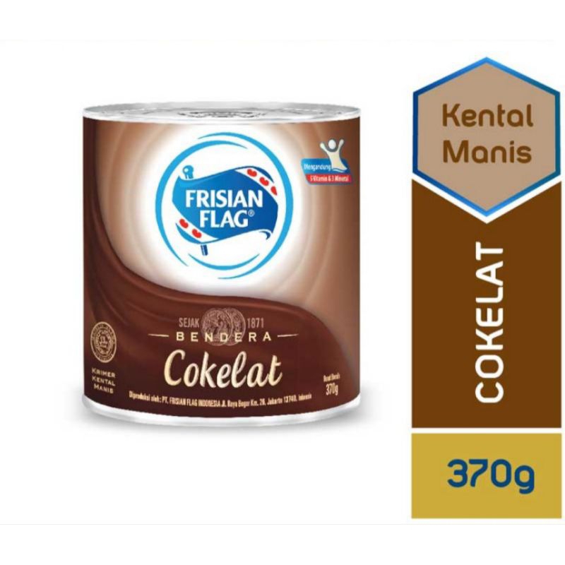 

Frisian Flag Krimer Kental Manis Cokelat 370 g
