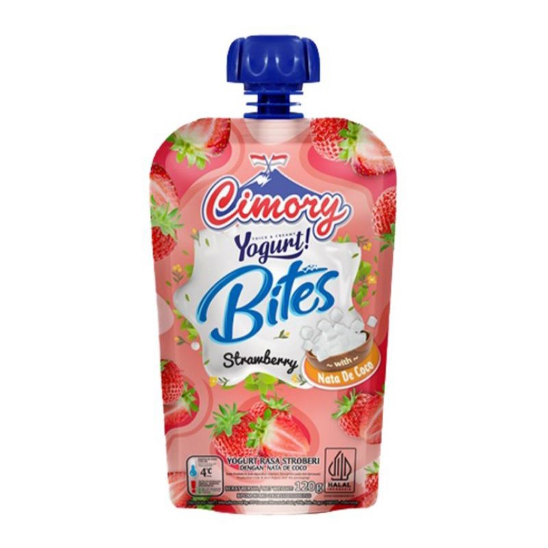 

Cimory Yogurt Bites Stroberi 120 g