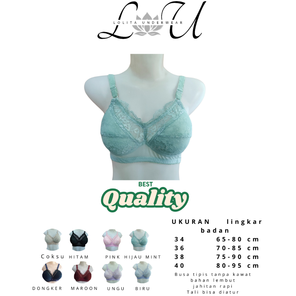 Bra Wanita Sexy .Bh Wanita Premium .Bh Sexy .Bra Renda .