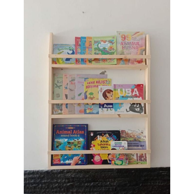 Rak Buku/Rak buku dinding/Rak dinding Tempel