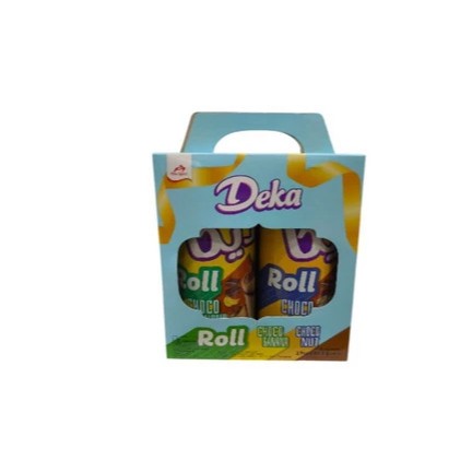 

Dua Kelinci Deka Wafer Roll Kaleng Isi 2 Gift Hampers Parcel Lebaran Choco 2 Pcs @87,5 Gram