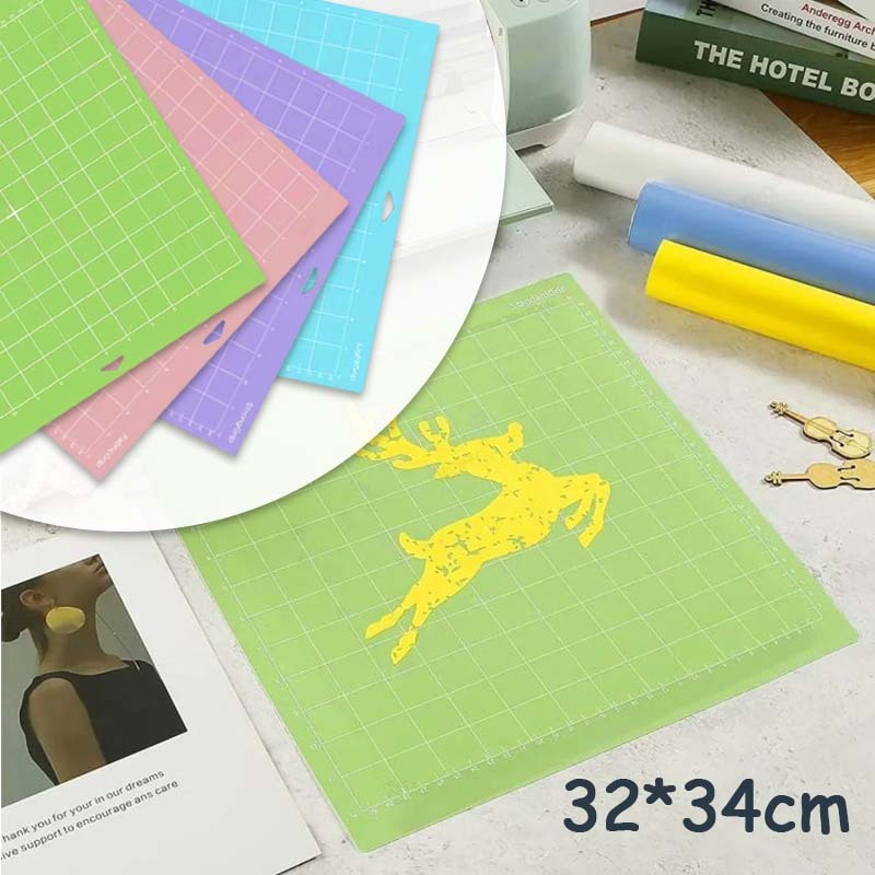 

PVC Cutting Pad 30*30cm Cutting Mat Alas Potong Anti Air Cutting Pad Board Alat Diy Bulak Balik Serba Guna