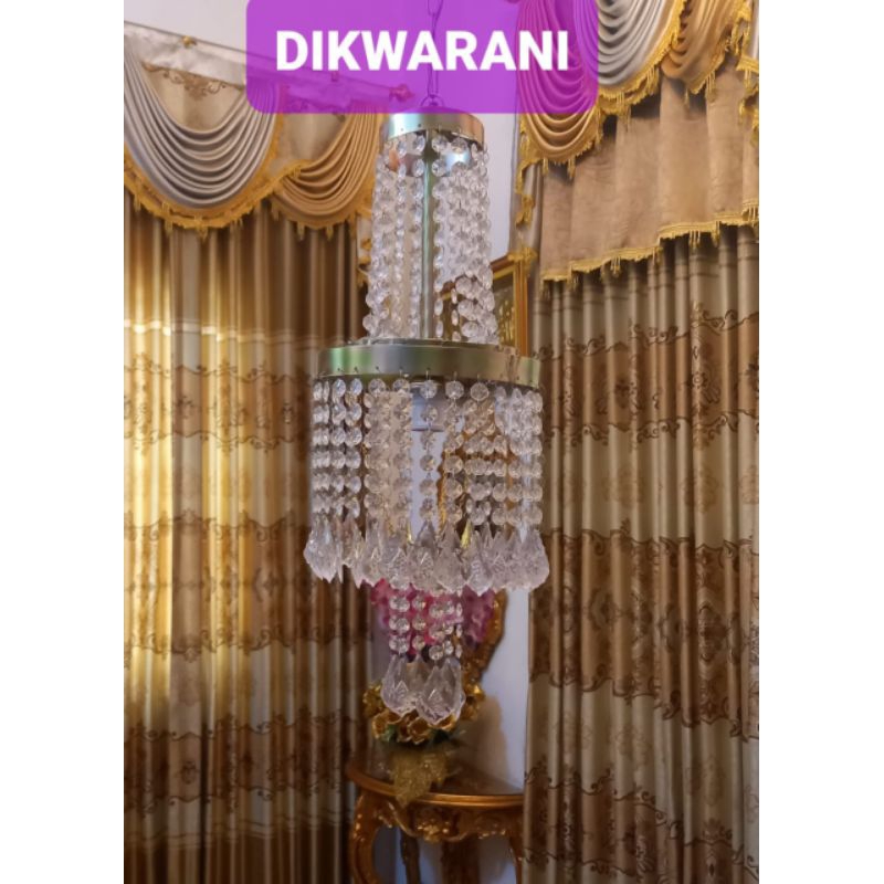 Lampu kristal mahkota/Lampu hias gantung/ lampu dekorasi