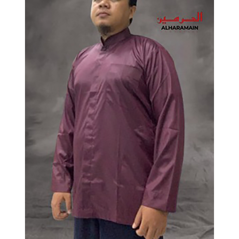 AL Haramain Koko Model 34 Lengan Panjang Non Manset Bahan Polyester | Putih | Maroon | Coklat | Cokl