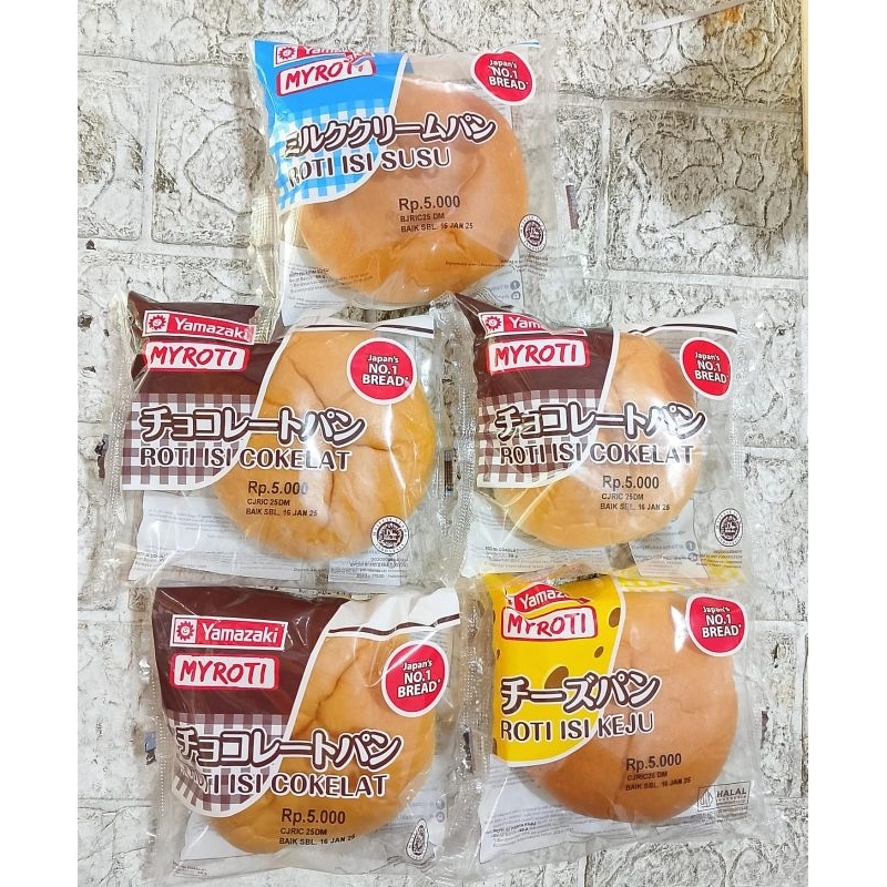 

MYROTI YAMAZAKI ROTI ISI COKLAT/SUSU/KEJU