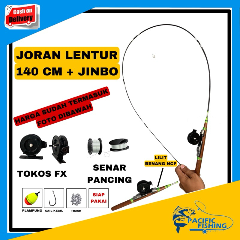 JORAN FIBER LENTUR 140 CM + RS JINBO S6 SUPER