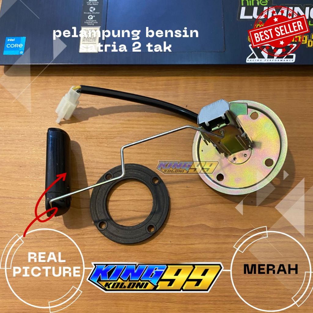 PELAMPUNG AMPER BENSIN SATRIA 2 TAK HIU LUMBA NON ORIGINAL