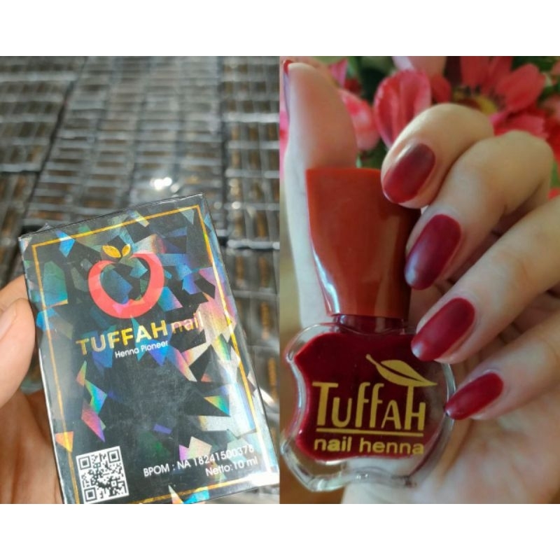 TUFFAH | TUFFAH NAIL HENNA | KUTEK MUSLIMAH | INAI KUKU | HENNA HALAL | PACAR KUKU | HENA AWET