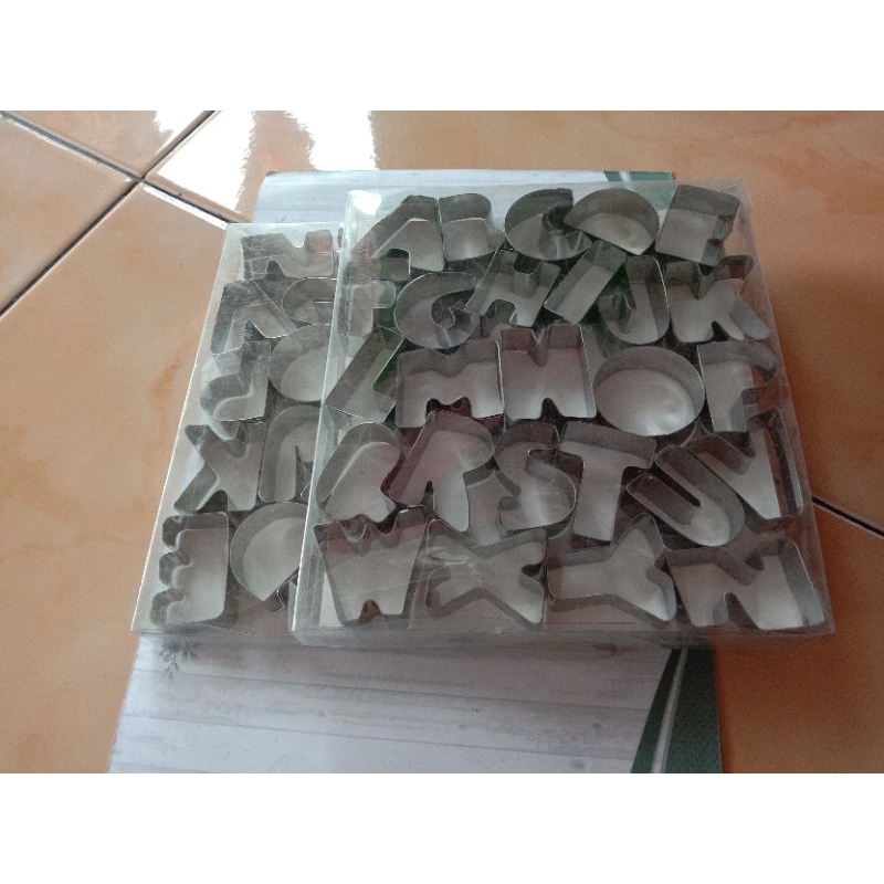 Cetakan Kue Kering / Kue Kacang 1 set Mika