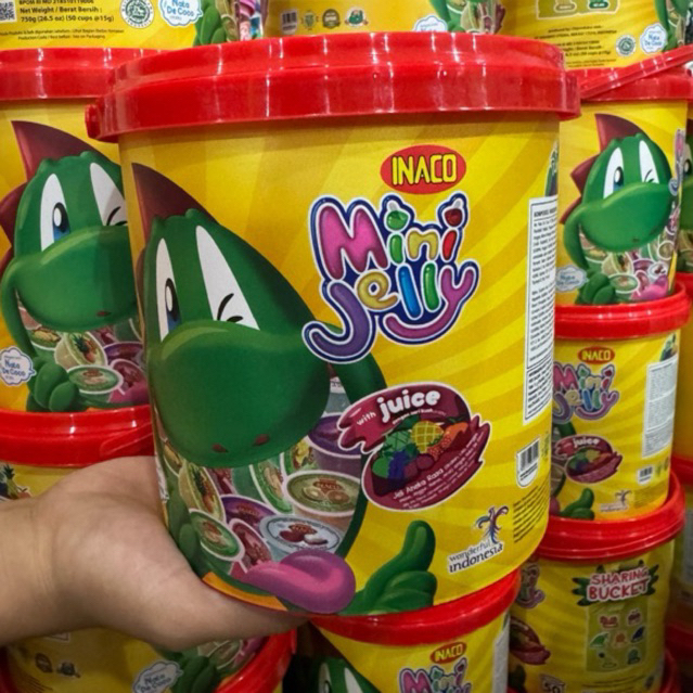

Inaco mini jelly bucket ember isi 50 pcs