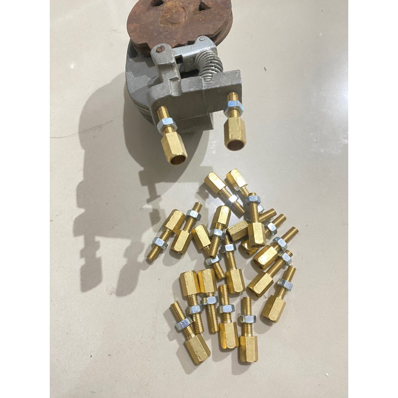 nepel drat stelan kopling vespa bahan kuningan