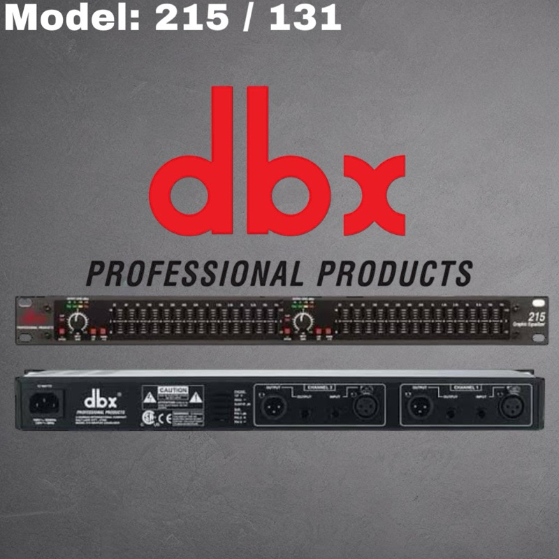 Equalizer 215 / 131 Grade A 2x15 Channel Professional Audio