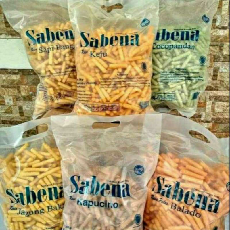 

Sabena Snack 1karton isi 6pack