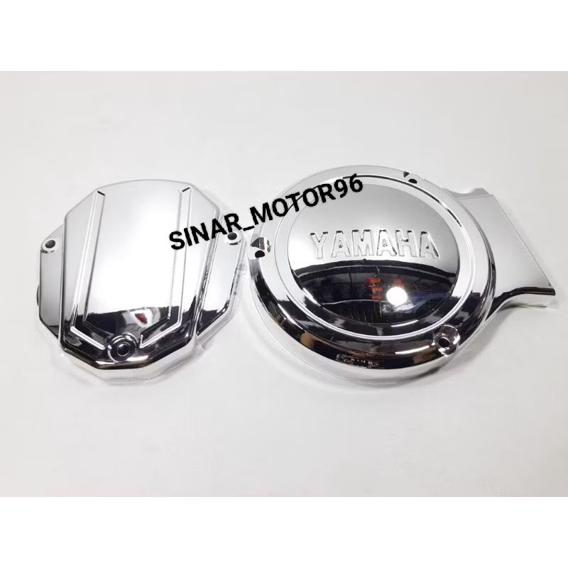 TUTUP COVER BAK MAGNIT MAGNET RXK RX-KING CROME CHROME SET HIGH QUALITY