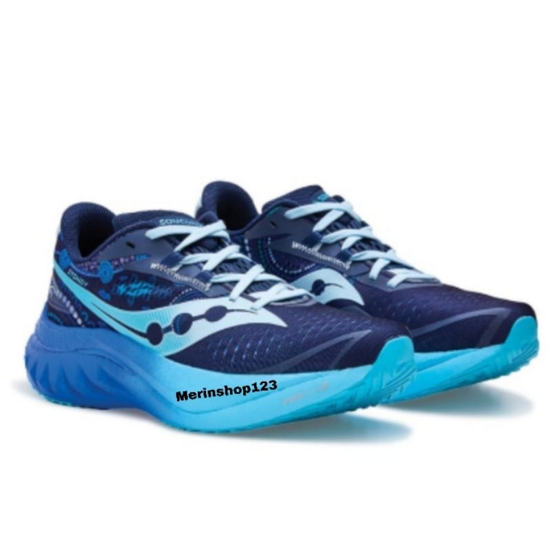 Sepatu Saucony Endorphin Speed 4 Pace Blue High Premium Original